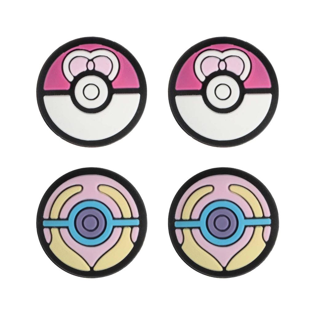 Nintendo Switch OLED Pokémon Scarlet & Violet Poké Ball Joystick Caps