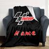 Motogp Name Blanket Lightweight Blanket For Sofa Bed Travel Camping Living Room Office Sofa Chair And Bed Digital Printed Fleece Blanket With Soft And