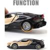 1/32 Scale Bugatti Tourbillon V16 Supercar Alloy Metal Diecast Model Car Children's Toys Mini GT Collection Hobbies Birthday Gifts Boy