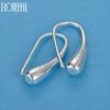 925 Sterling Silber Tropfen/Regentropfen Anhänger Mode Hochzeit Schmuck