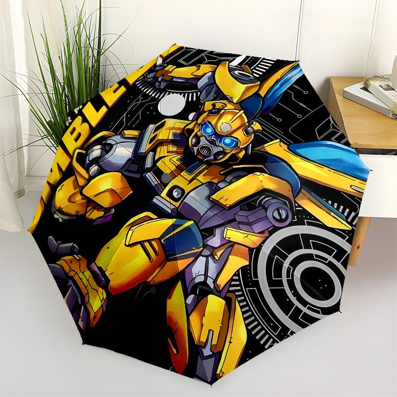 

Bumblebee, Transformers Automatic Opening and Closing, 8 rib Structure Portable Umbrella, Suitable for Men and Women in All Seasons Perfect