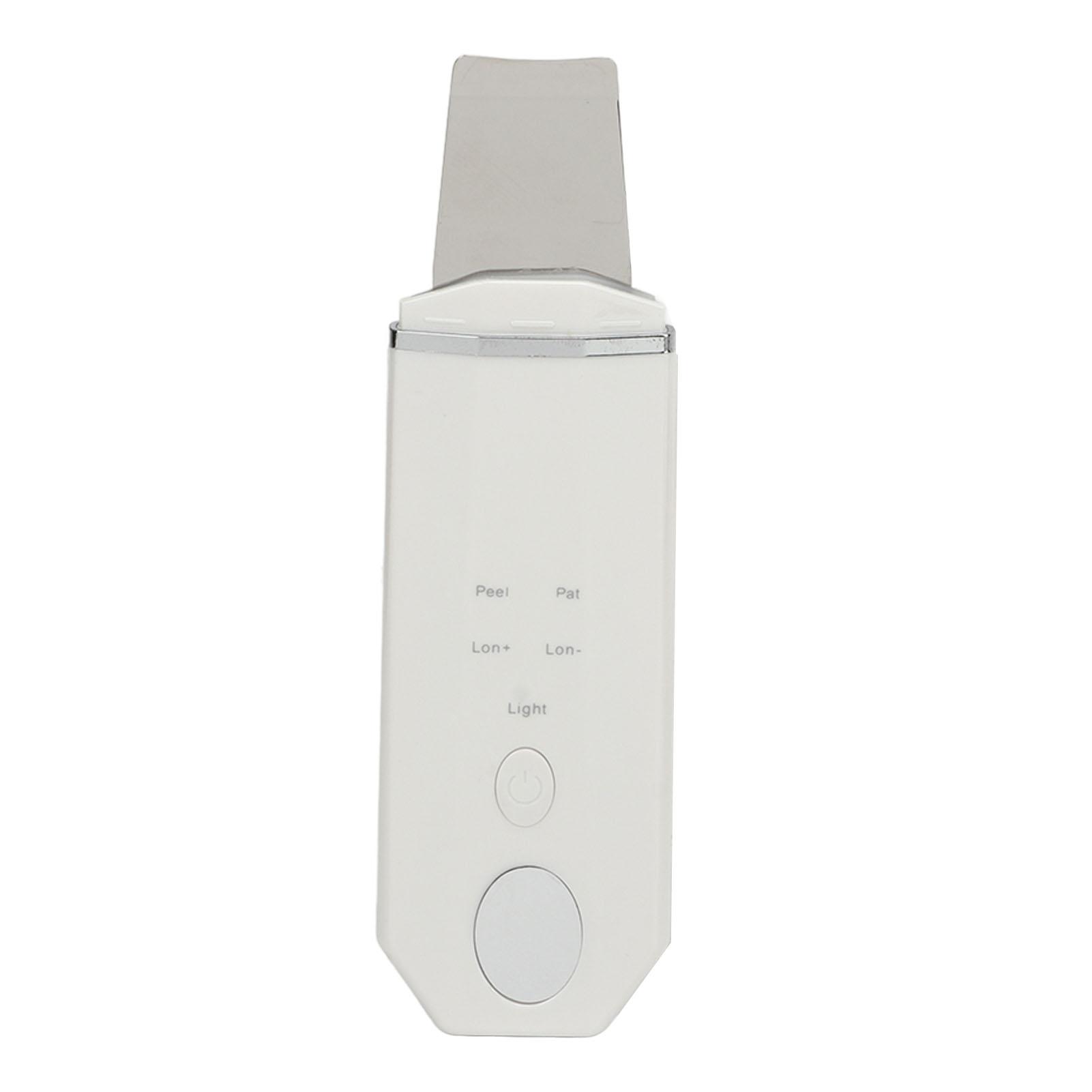 

Скраббер для лица, лопатка для удаления черных точек, 4 режима, глубокая очистка, ультразвуковой шпатель для лица