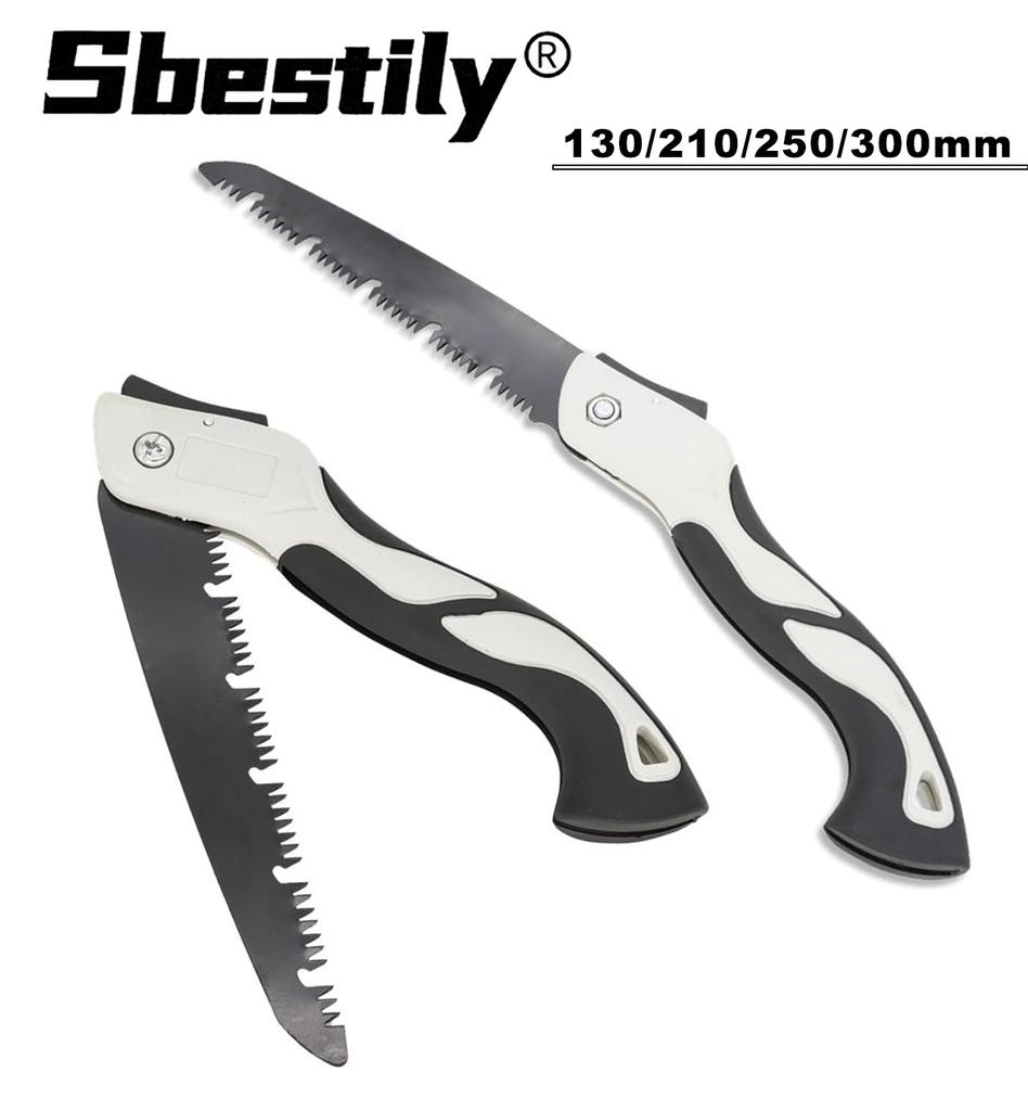 130-300mm Folding Hand Saw SK5 Gardening Pruning Saw Outdoor Logging Saw for Fruit Tree Gardening Timber Trimming Tool