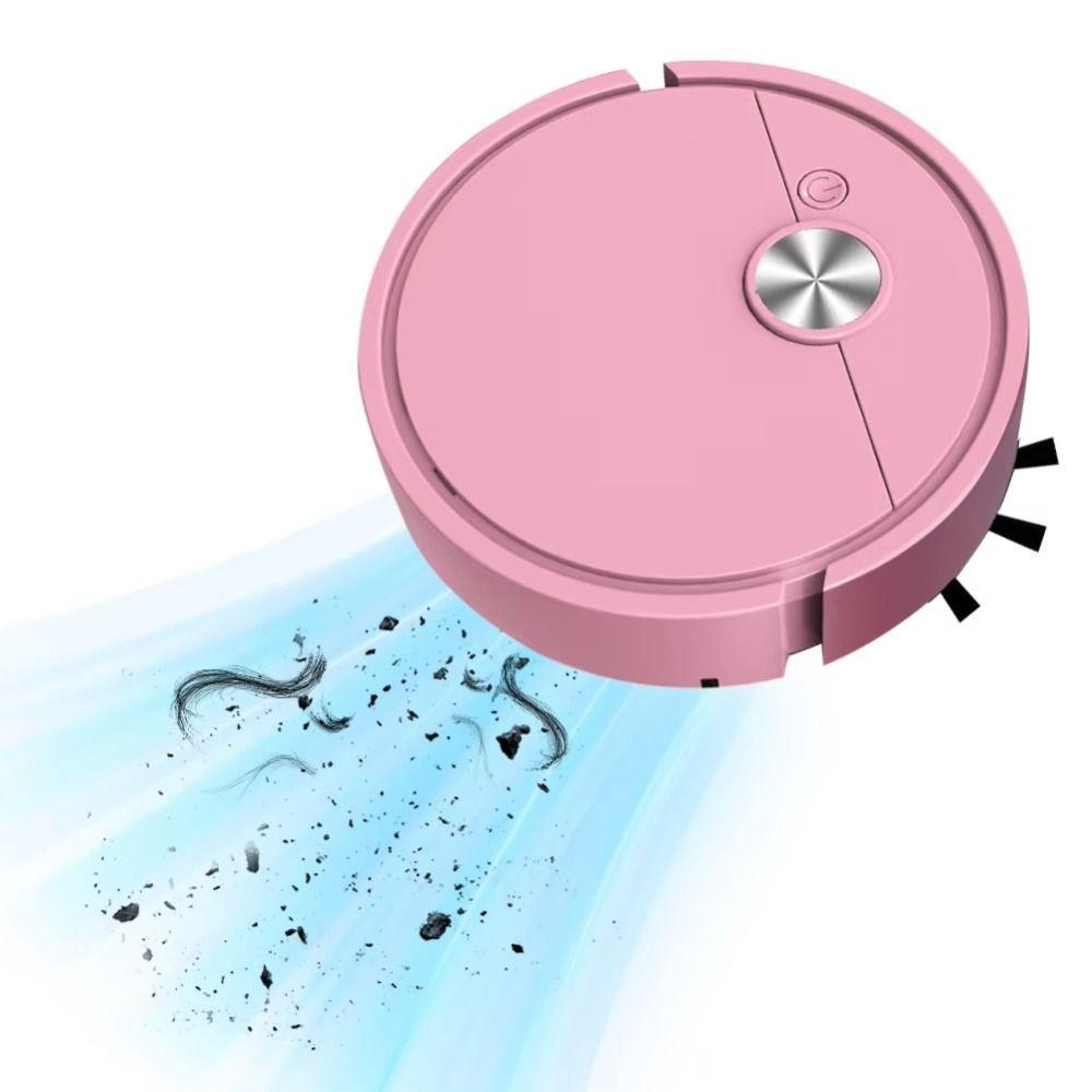 Strong Suction Robot Vacuum Rechargeable Vacuum Cleaner 3-In-1 Cleaning Machine  Pet Hair Cleaning