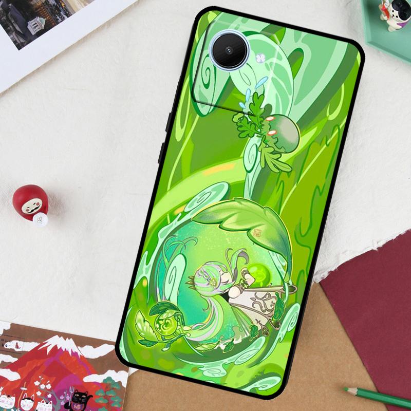 

Nahida Genshin Impact For Realme GT7 Pro GT 6T 5 6 C67 C75 C61 C55 C53 C51 C21Y C25S 10 11 12 13 14 Pro Plus Case Realme C35