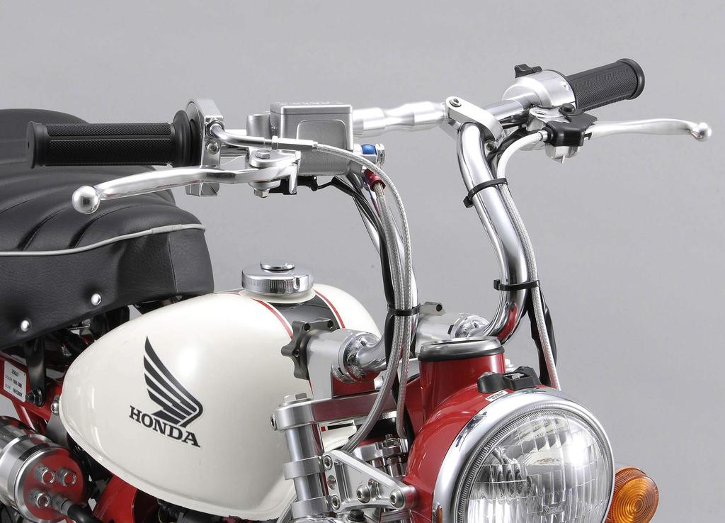 SHIFT UP 205167-03 Handle Brace Kit, For Separate Handles, Machined Aluminum, Anodized Finish, Monkey/Gorilla, Silver