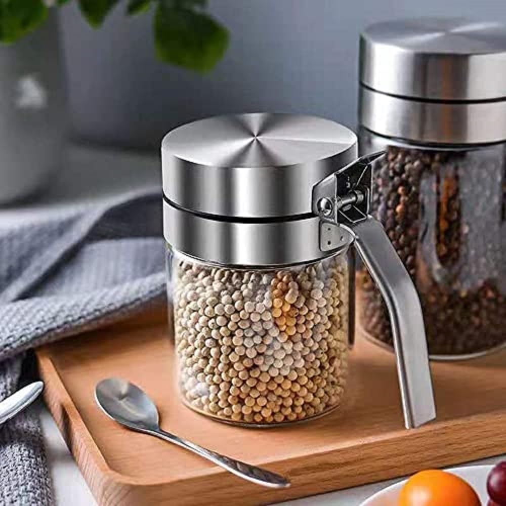 300ml Spoonful of Sugar and Salt In a Spice Bottle for Home Kitchen Use