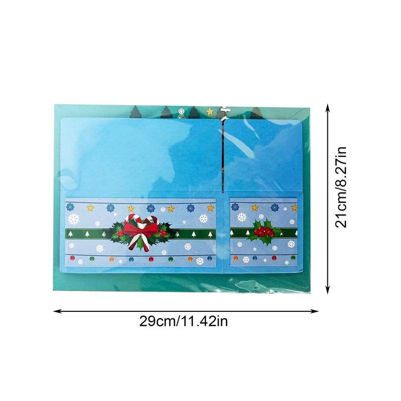 Christmas Money Holders For Cash Merry Christmas Cash Box Pull Money Box Money Holders Foldable Pop Up Christmas Supplies For