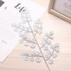 Christmas Decorations Creative Glitter Money Leaf Christmas Tree Wreath Rattan Circle Hanging Ornaments