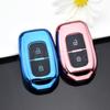 2 Buttons Tpu Car Key Cover Case Shell Fob Holder For Renault Kwid Traffic Symbol For Dacia Sandero Logan Duster Accessories