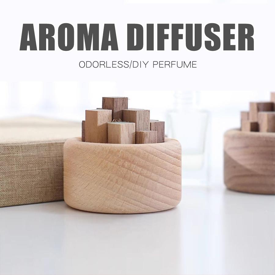No perfume DIY fragrance wood stick ornament home interior accessories aroma diffuser room washroom car air freshener decoration