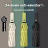 24 Bones Doubl Keel Fully Automatic Umbrella With Thick And Durable Keel Umbrella UV Resistant Folding Umbrella