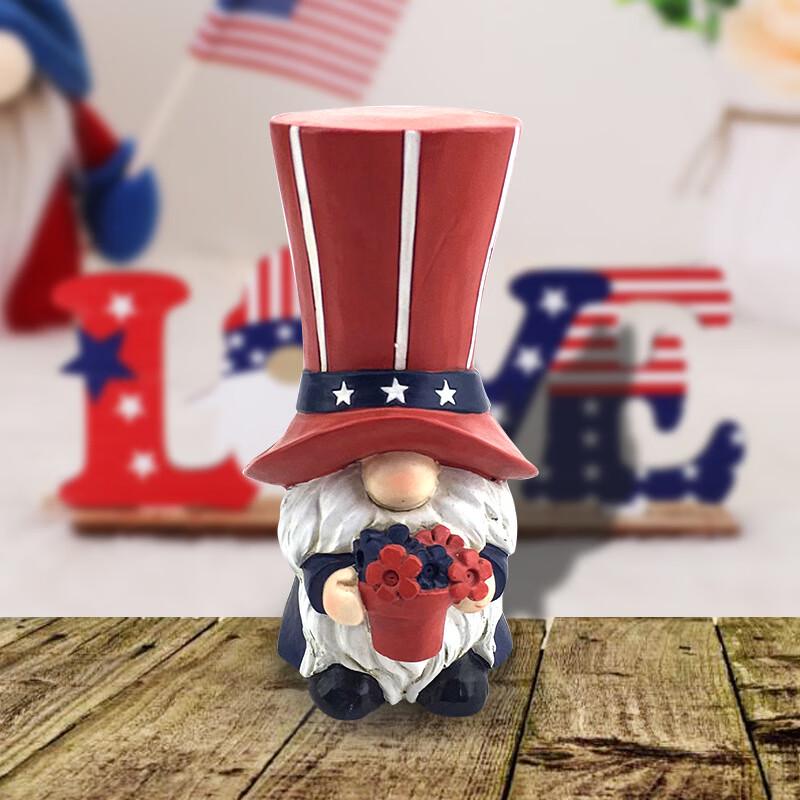 Resin Elf Garden Gnome Ornament