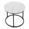 Round coffee tables, industrial, loft, glamour, table set, 60x60, 40x40