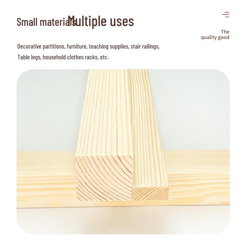 Pine Wood Strip for DIY and Craft Projects