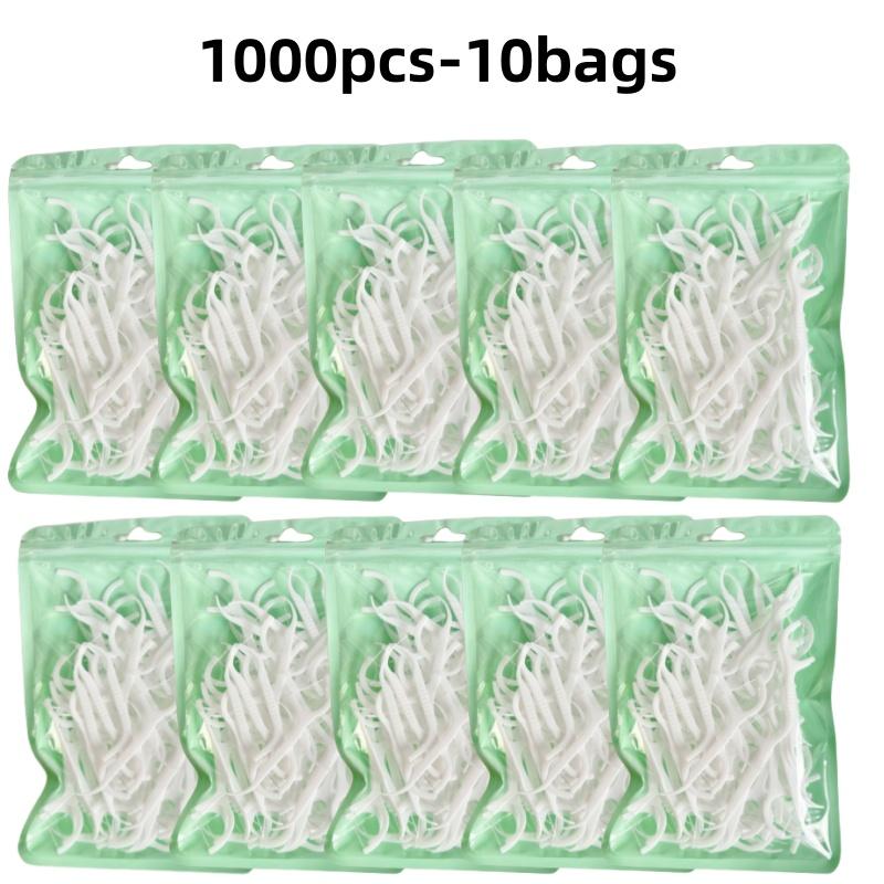 YS00111--100PCS tooth strip, deep clean floss, oral care, portable sanitary floss, daily travel