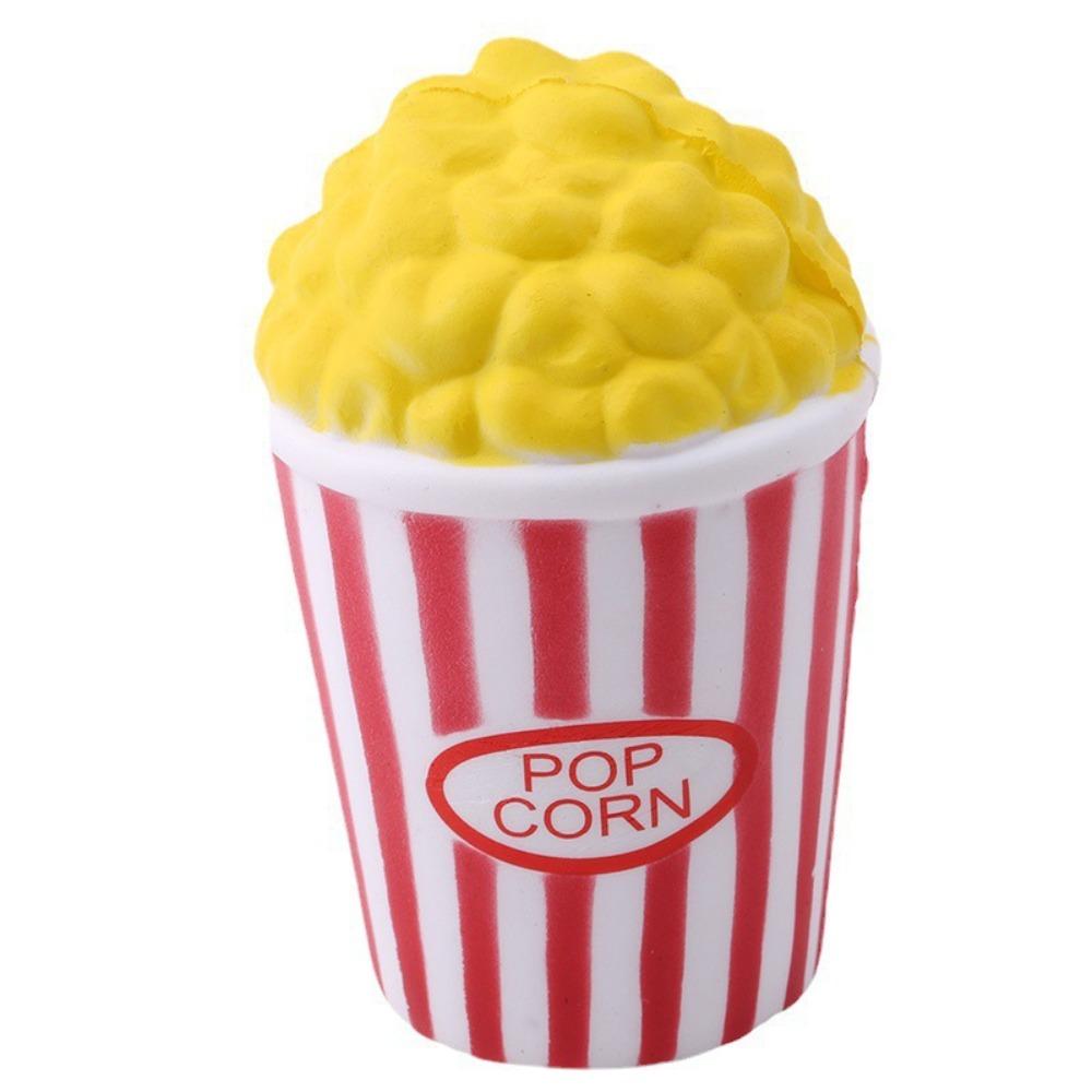 Cute Cat Burger Popcorn Cake Ice Cream Squishy Slow Rebound Toy Hand Squeeze For Daily Stress Relief