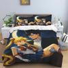 This three-piece bedding set, themed around the classic anime "Sailor Moon," features soft and comfortable duvet and pillowcases