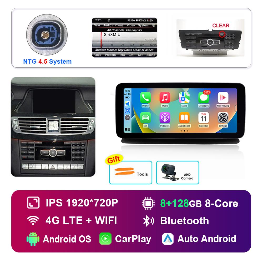 12.3 Inch Android Car Radio Multimedia Player for Mercedes Benz CLS W218 2010 - 2013 NTG 4.5 5.0 System GPS HD Touch Screen