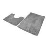 Bathroom Carpet Chenille Bath Mat Set Soft Plush Non- Shower Carpet