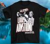 Vintage Louis Armstrong In Music Tour Cotton Black Unisex Size Unisex T-Shirt