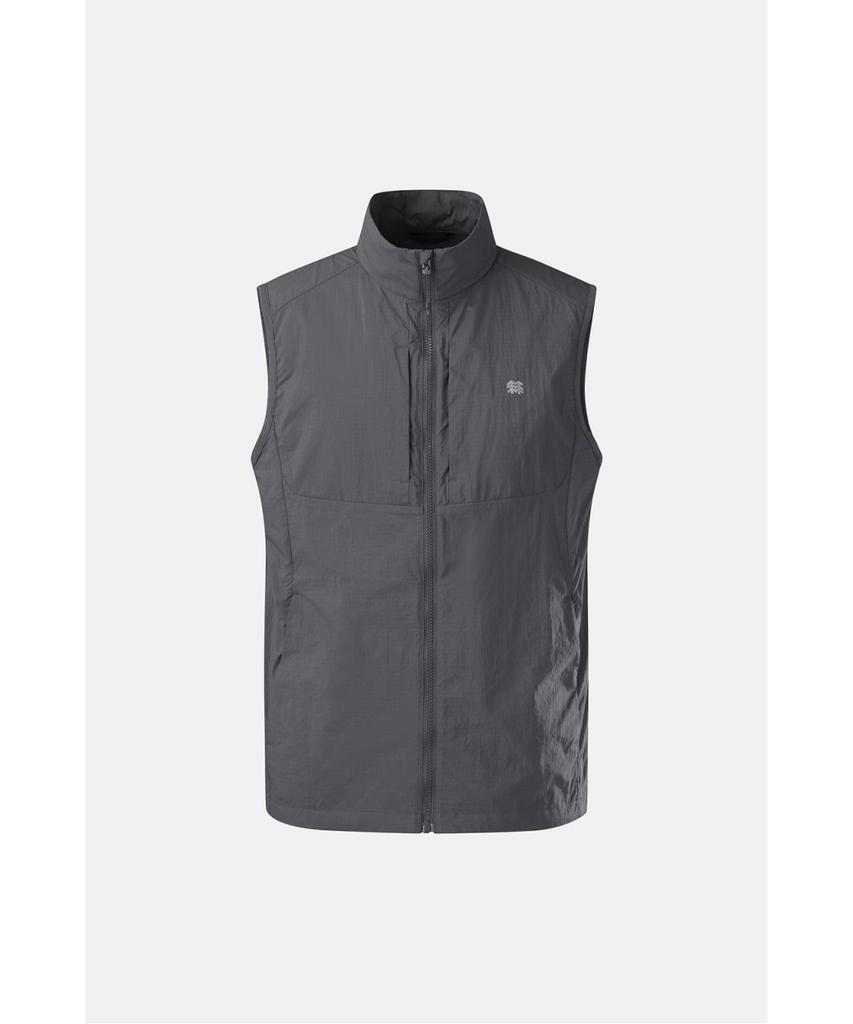 Kolon Sport Men'S Windproof Stand-Neck Vest Jwvax26311Cgy
