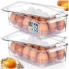 Egg Container With Lid For 15 Eggs 2 Pcs.