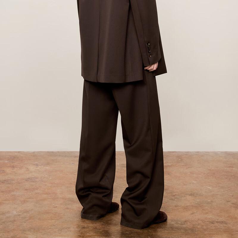 LESS 2024 Autumn Loose Wide-Leg Commuter Pants