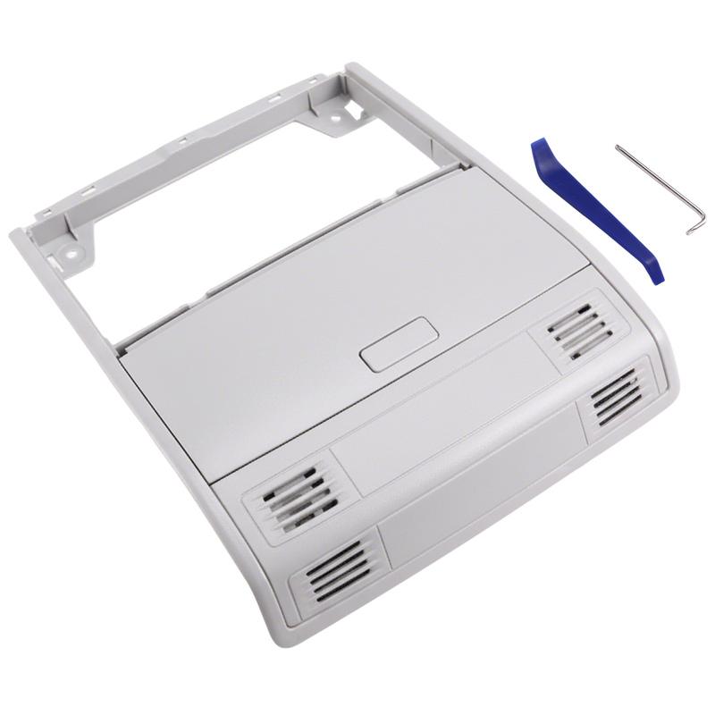 AB16-Grey Storage Box For 5G0868837 22D868837 Sun Glasses For VW Golf 7 MK7 CC T-Cross Polo Case серый