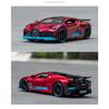 Carro de Brinquedo em Escala 1/32 Bugatti Divo Metal Carro de Liga de Brinquedo Diecasts e Veículos de Brinquedo Modelo de Carro Modelo em Miniatura Carros Brinquedos para Crianças Presente de Natal