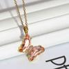 Steel Stylish Titanium Butterfly Crystal Chain Necklace For Women Perfect For Occasion Any