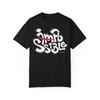Citation de style graffiti urbain impossible :: T-shirt unisexe teint en pièce