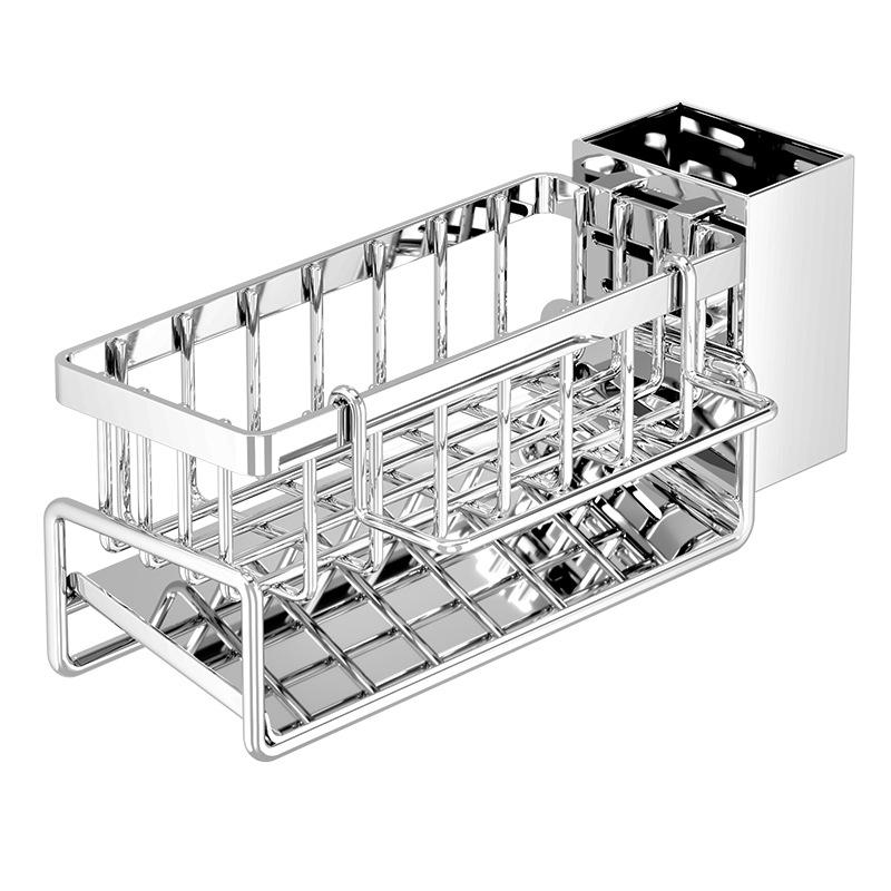 Fire Goose Multi-Functional Stainless Steel Kitchen Sponge & Rag Draining Rack