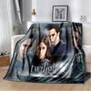 Twilight Estheticism Love Blanket Vampire Throw Blanket Werewolf Soft Cover Lightweight Warm Blankets for Bedroom