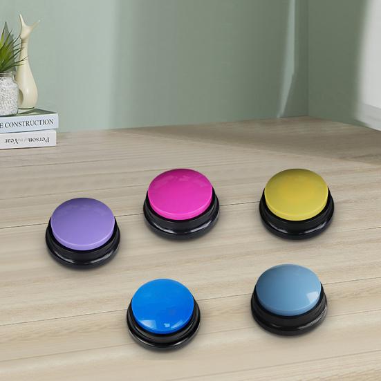 Rezistent la mușcături Alină plictiseala Buton sonor Distrează Interacțiuni Animal de companie Câine Înregistrare Vorbitor