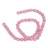 8mm Schmuck DIY Steinperle Zarte Handarbeit Halskette Armband Herstellung Runde Perlen für SchmuckgeschäftPink