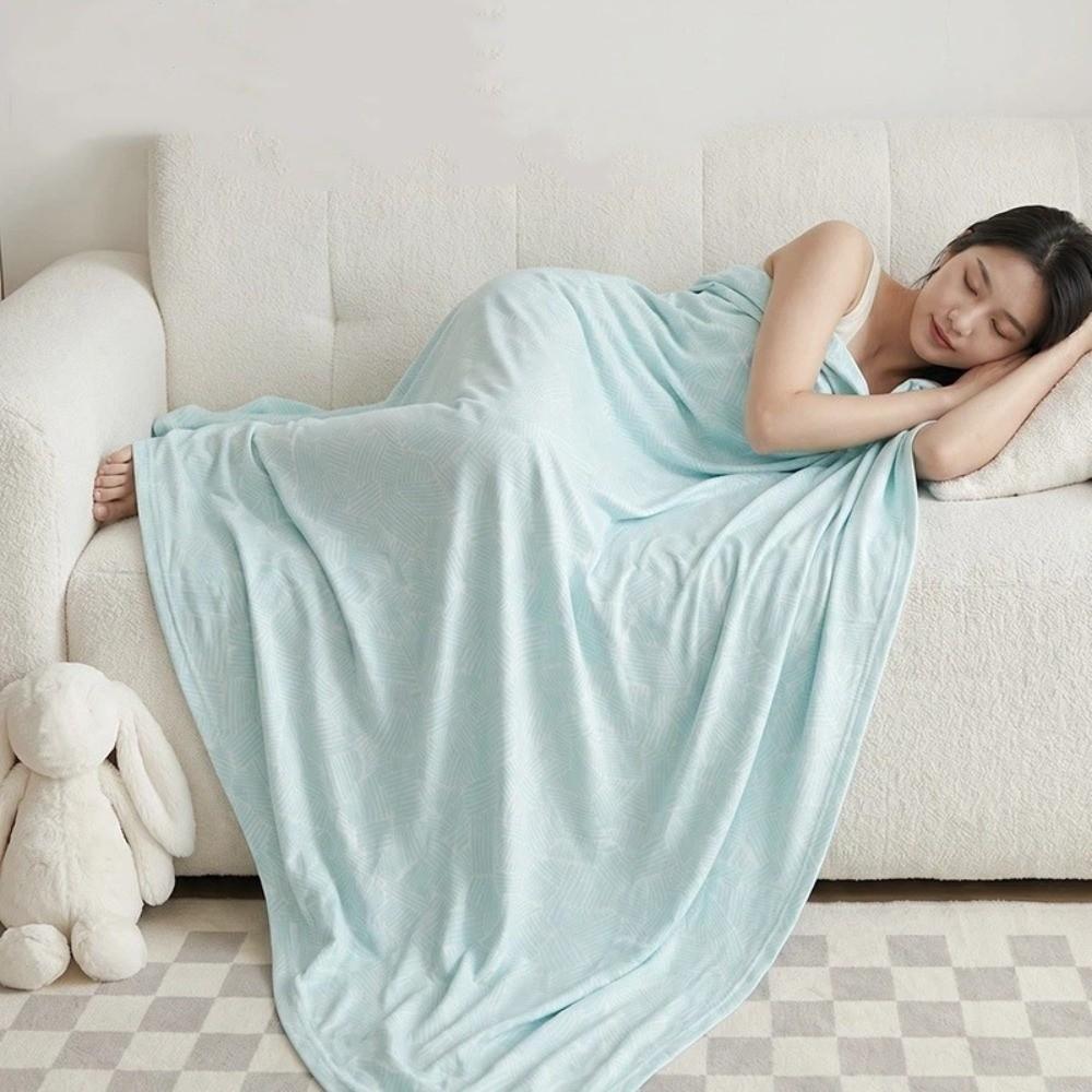 Skin-friendly Air-Conditioning Comforters Thin Breathable Summer Quilt  Afternoon Naps