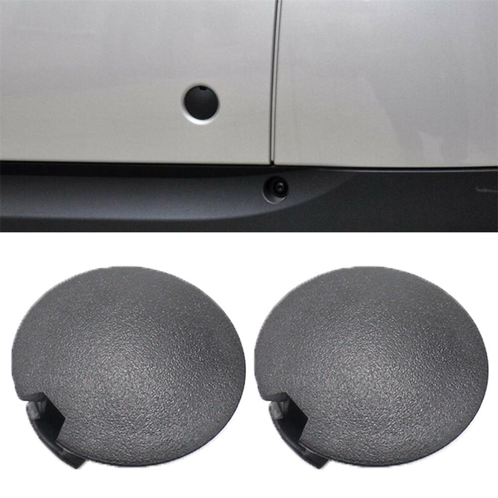 2pcs/set Rear Bumper Towing Eye Cover For Smart Fortwo 2008-2016 4518850122C22A