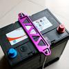 Aluminum Alloy Five-Hole Battery Bracket and Fixing Buckle for Car Modification