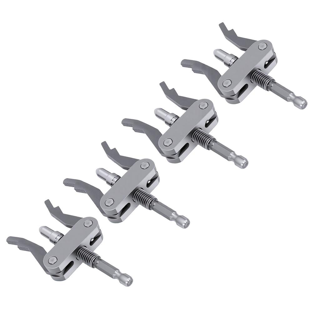 4PCS Broken Pipe Extractor 1 2 3 4 1 Inch Universal Pipe Thread Removal Tool for Plumbing Faucet Valve Hex Shank