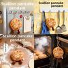 Cute Shallot Pancake Plush Pancake Stuffed Animal With Short Plush Material For Gift And Decoration