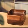 For Entertaining Dry Fruit Bowl Food Display Polished Wood Grain Tray Minimalist Design Minimalist Table Decor