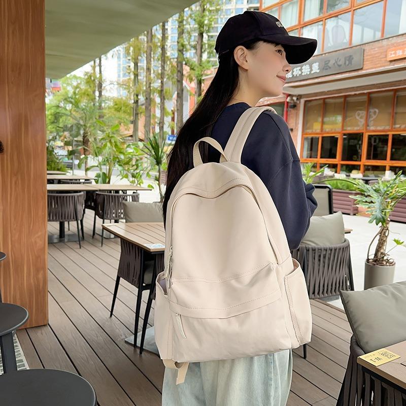 Casual Backpack Women's Large-capacity New Junior High School High School Student College Bag Versatile Backpack