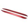 4 Pcs Red Color Front Rear Bumper Grille Cover Trim For Toyota Camry 2018 2019