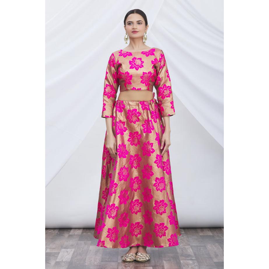 

НОВАЯ привлекательная и красивая одежда для вечеринок Silk Lehenga choli
