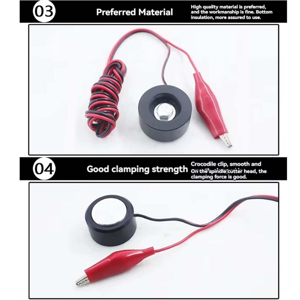 CNC Z Axis Touch Probe Router Mill Zero Check Tools Auto Leveling Sensor Toolsetter for MACH3 Cutting Milling Machine