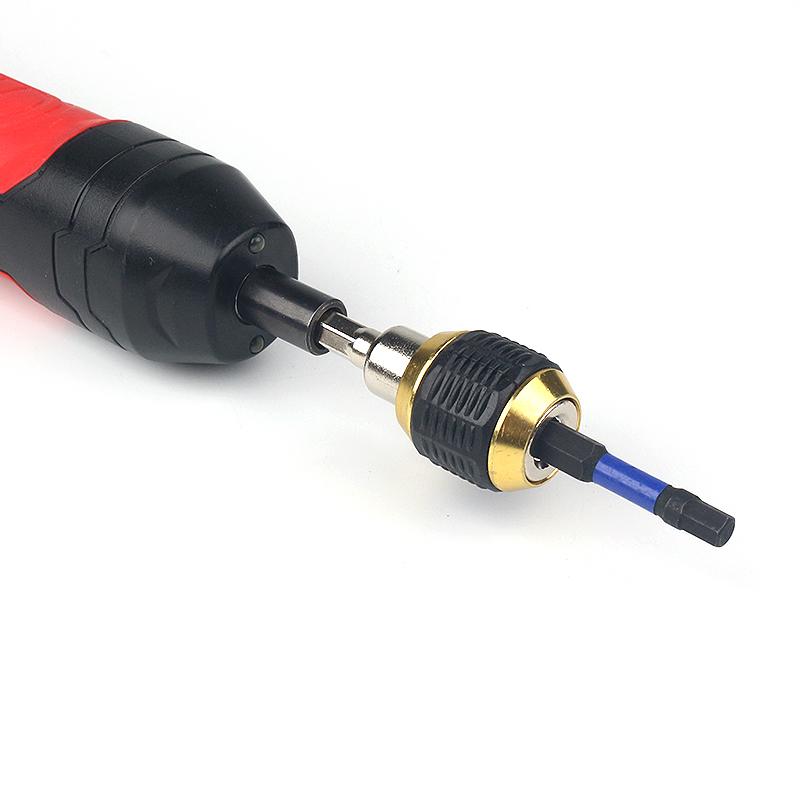 Expansionshülse Umwandlungskopf 1/2 auf 1/4, Druckluftwerkzeug zu Druckluftschrauber Elektroschrauber Schlagbohrer 6,35mm