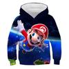 Super Mario Brothers Mario Children's Versatile Sweater Cosplay Spring and Autumn Anime Hoodie Jacket Men