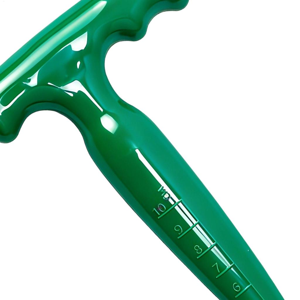 Ergonomic Dibbler Gardening Tool Multi-Purpose Plant Hole Digger For Cucumbers Tomatoes, Transplanting Potting Garden Yard
