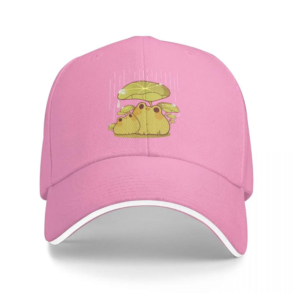 Froggies Together In the Rain Baseball Cap Hip Hop Trucker Hat New In Hat Vintage Unisex Golf Wear Women's